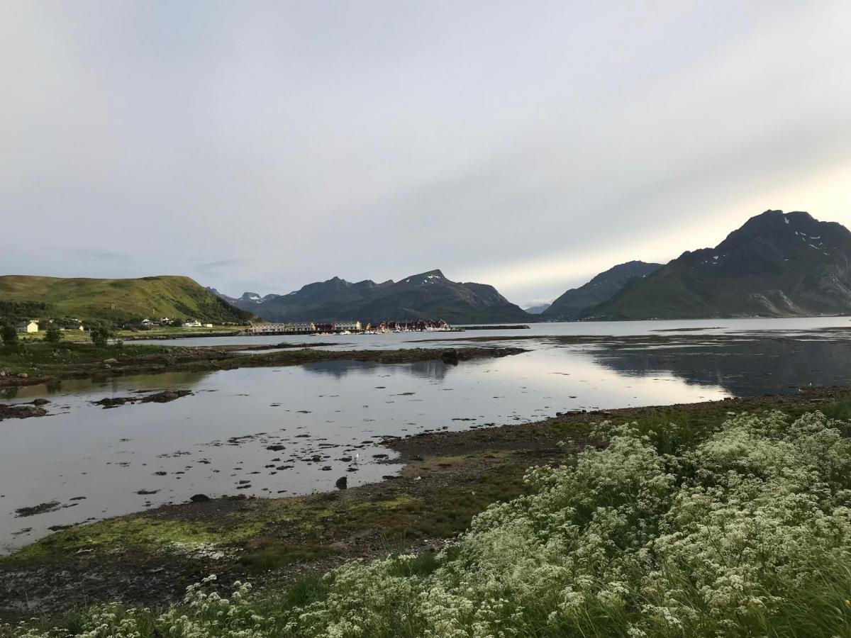 Nappstraumen Seafront Cabin 레크네스 외부 사진