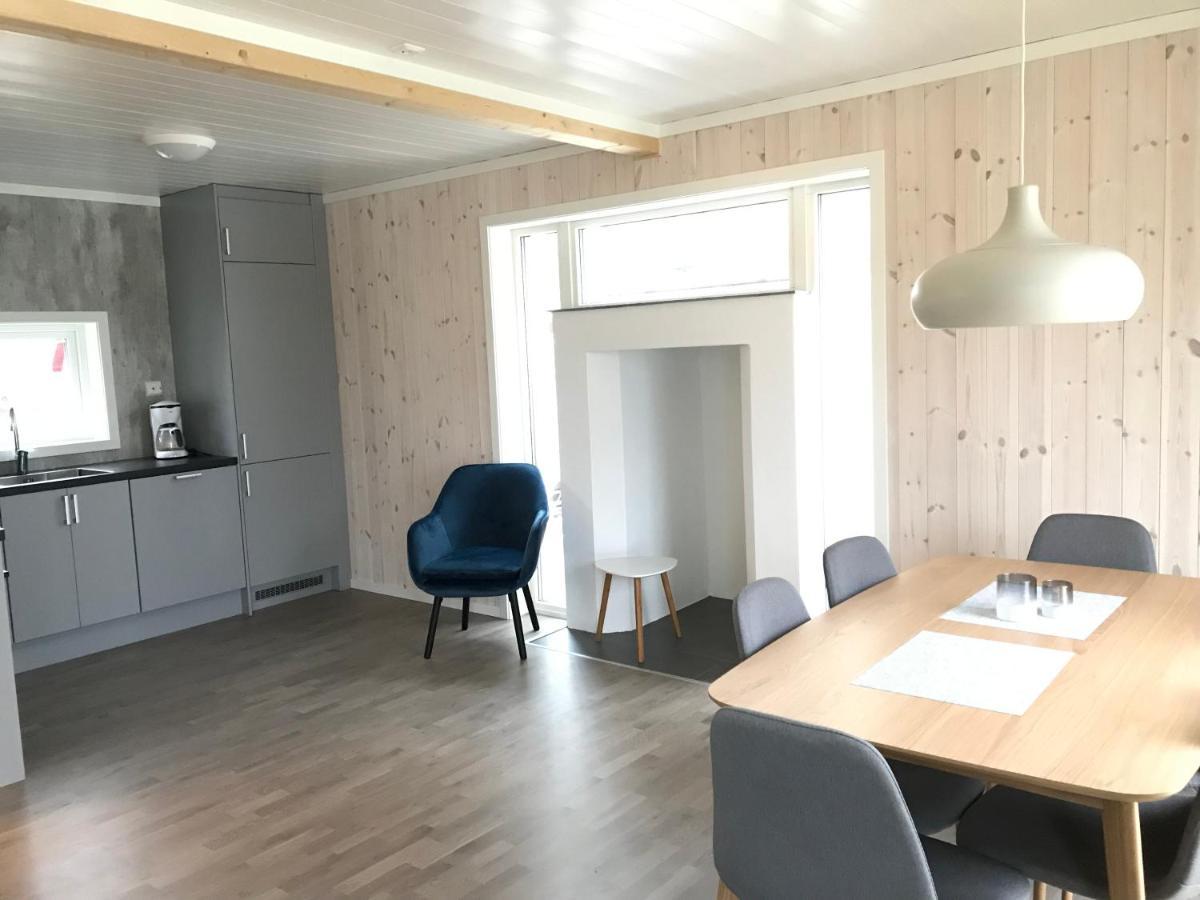 Nappstraumen Seafront Cabin 레크네스 외부 사진