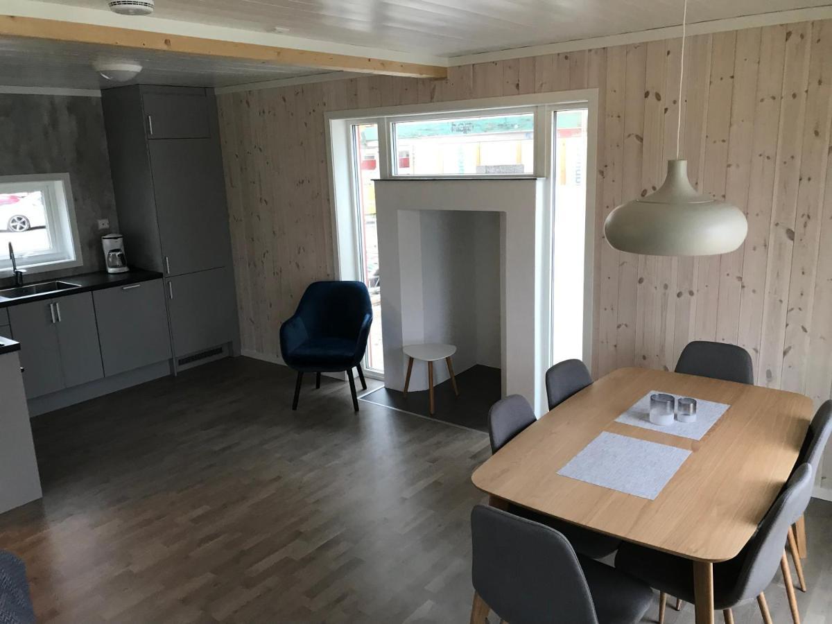 Nappstraumen Seafront Cabin 레크네스 외부 사진